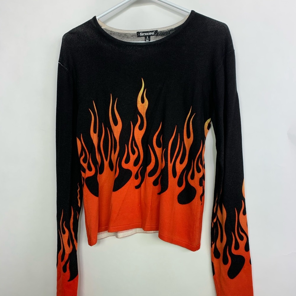 DollsKill Flame Sweater 🔥